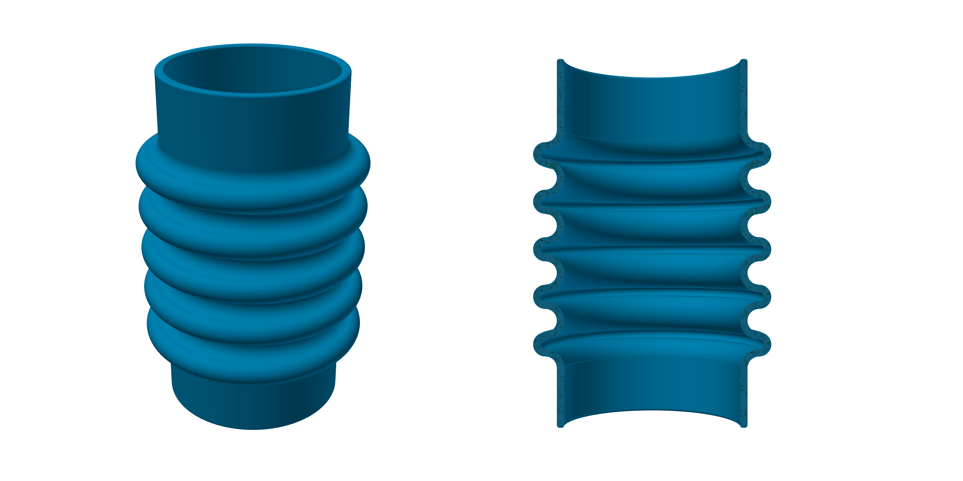 Elastische Element in der Additiven Fertigung